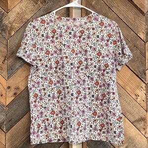 LOFT floral tee